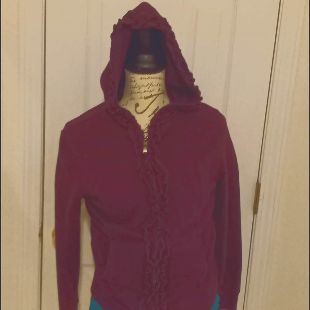 SILVER WEAR ZIP UP HOODY PET,MED